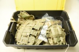 Lot #1160 - Large lot of military related small bags and pouches to include Molle II Triple  Ma
