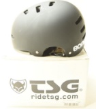 Lot #1161 - TSG S/M size bicycle or skateboard helmet. Comes in box.