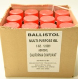 Lot #1192 -  Case of 12 6 oz. cans of Ballistol Multi-Purpose Oil