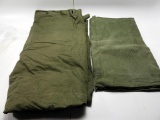 Lot #1216 - (2) Canvas tarps 