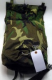 Lot #1230 - (2) Chemical protective suits with decontamination kits in woodland camo bag.