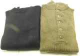 Lot #1267 - (2) Wool sweaters. One is size 42-44 large and the other is 40-42 medium.