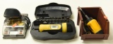 Lot #1279 - Cartridge loading tool lot including Wheeler F.A.T. Wrench in case with bits,  inte