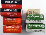 Lot #1329 - Lot of 380 auto 95 Gr. ammunition to include 50 (+/-) rounds of Winchester Full  Me