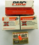 Lot #1334 - Lot of .44 Remington Magnum ammo to include 20 (+/-) rounds of Speer Gold Dot  270