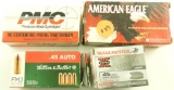 Lot #1384 - Lot of .45 auto ammunition to include 20 (+/-) rounds of Sellier & Bellot  230 Gr.