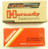 Lot #1403 - Lot of (2) boxes of 45-70 Government cartridges to include box of 20 (+/-) rounds