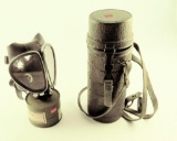 Lot #1440 - (2) Military gas masks. One is in canister w/ unused can and the other comes  with