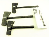 Lot #1457 - Lot of SOG bladed weapons to include Spirit FS01N-CP knife in package & three  toma