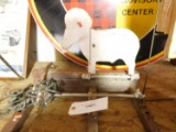 Lot #1501 - Pull string resetting rifle target w/ goat target