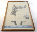 Lot #1503 - Smith & Wesson Model 6906 9mm semiautomatic Pistol labeled parts  advertising poste