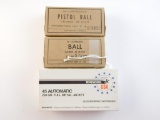 Lot #1551 - Lot of ammunition to include 50 (+/-) rounds of Frankford Arsenal Pistol Ball  cali