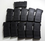 Lot #804 - 10 Magpul P-Mag Gen M3 20 Round AR-15 magazines in military ammo can. HIGH