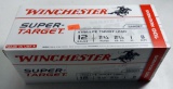 Lot #917 - Case of 100 +/- rounds of Winchester er Super Target 12 gauge 2 ¾” 1 oz 8 shot.