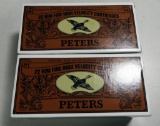 Lot #953 - (2) Boxes of 500 rounds of Peters .22 Rim Fire High velocity Cartridges.