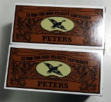 Lot #954 - (2) Boxes of 500 rounds of Peters .22 Rim Fire High velocity Cartridges.
