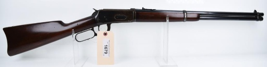 Lot #1679 - Winchester Reapeating Arms Co 1894 Saddle Ring Carbine LA Rifle SN# 517536 .32 WS