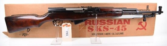 Lot #1703 - Tula Russia/Imp by KBI SKS-45 Semi Auto Rifle SN# 5337 7.62X39MM