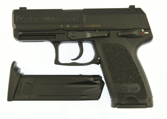 Lot #1789 - Heckler & Koch/Imp Heckler & Koch, Inc USP Compact SA Pistol SN# 111-000928 .357 Sig S&W