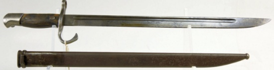 Lot #1798a - Japanese Type 30 Bayonet with Scabbard. 