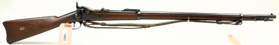 Lot #1803 - US Springfield Armory 1884 Trapdoor Rifle Single Shot Breechloader SN# 550802 .45-70 Cal