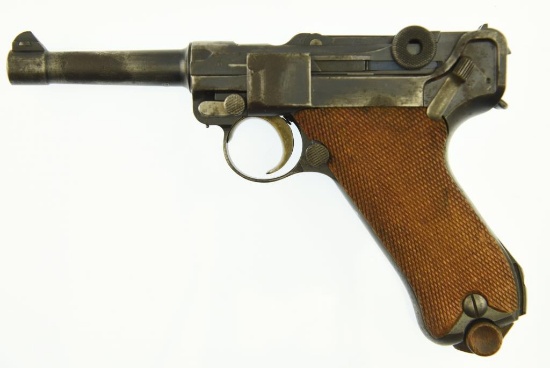Lot #1885 - DWM Mauser Luger Commercial 1920 Semi Auto Pistol SN# 7905 7.65mm Para