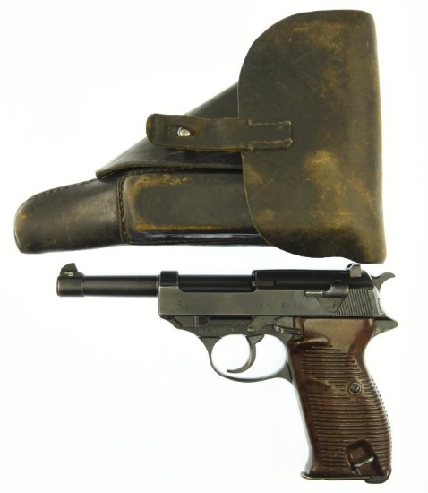Lot #1910 - Carl Walther P 38 AC45 Semi Auto Pistol SN# 1684 9 MM