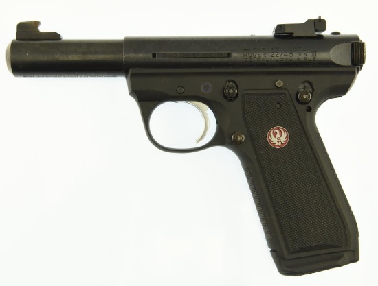 Lot #1931 - Sturm, Ruger & Co., Inc Mark III Target Semi Auto Pistol SN# 228-45003 .22 LR