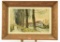 Lot # 4580 - Framed oil on board Street Scape signed and dated 1948 This painting is attributed