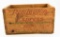 Lot # 4605 - Vintage Remington Arms Co. Express 20 gauge finger jointed wooden shot shell box