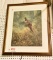 Lot # 4691 - Framed print of flying Pheasant by William Hollywood (24” x 27”)