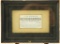Lot # 4750 - J.B. Kings Knickerbocker Plaster Mills New York Plaster Advertisement framed (5” x 8”)