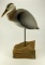 Lot # 4753 - Large standing full size Great Blue Heron Decoy by Wade Johnson branded WJ on