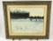Lot # 4778 - Original Oil on board of ducks in flight over frozen marsh signed Godwin (26” x 23')