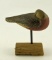 Lot # 4801 - Grayson Chesser 1984 Carved Dowitcher on driftwood signed and dated on underside