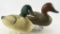 Lot # 4857 - Pair of R. Madison Mitchell Havre de Grace, MD 1954 Goldeneyes Drake and Hen both