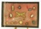 Lot # 4880 - Framed Civil War Collage in small showcase with bullets and pins 12” x 8 ½”