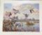 Lot # 4914 - “Pintails Taking Flight” signed print by Harry Adamson 26” x 30”