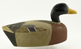 Lot # 4595 - Trippe Bay hand carved and painted Mallard drake decoy