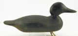 Lot # 4625 - Mason Decoy Co. black duck some gunning wear and loss of paint