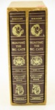 Lot # 4630 - Hunting the Big Cats  Two Volume Set in hard case by Jim Rikhoff and Bob Kuhn Signed