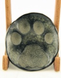 Lot # 4744 - Bronze sculpted dresser tray of Lioness in Nairobi 1987 S/N 9/200 Doris Mathers 4.5