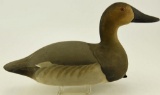 Lot # 4783 - Ward Brothers Canvasback Hen signed and dated on underside Lem Ward 1968 (slight
