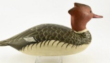 Lot # 4794 - L.T. Ward Brothers Crisfield, MD Red Breasted Merganser Hen in original paint signed