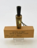 Lot # 4851 - Glynn Scobey Duck and Goose Calls Hand painted and signed 2008 Duck Call