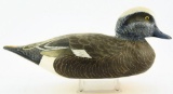 Lot # 4908 - Hutch Decoy Carving Widgeon Drake 1980 repair to tail