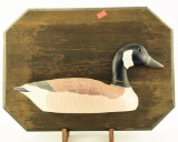 Lot # 4911 - Half model ½ size Canada Goose display (repair to head)