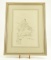Lot # 4078 - Pencil drawing by Larry Norton titled “Zimbabwe Rock”. Appears to be a concept for