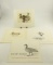Lot # 4232 - (3) Limited edition waterfowl stamp prints to include First of State 1985 Wyoming