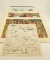 Lot # 4283 - Lot of (4) wildlife related prin ts to include map of The North Woods Club of